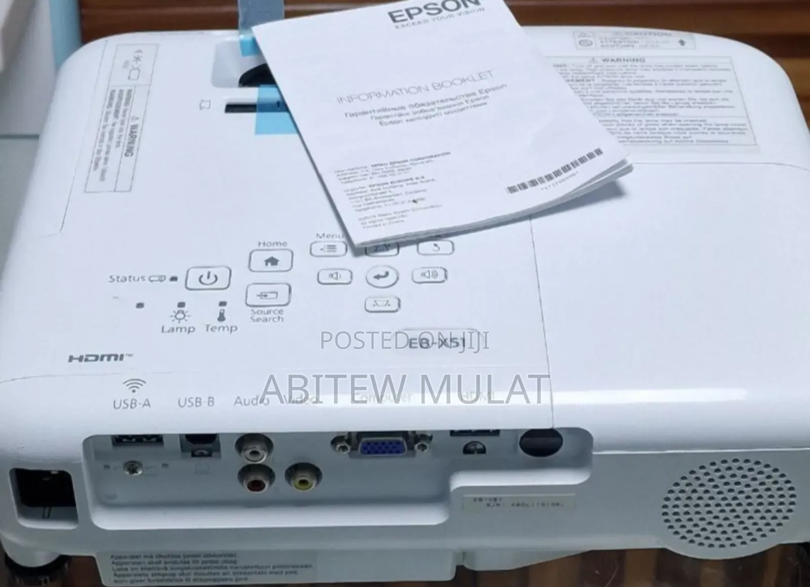 Epson Eb-x51 Projector Designed For Bright, Sharp