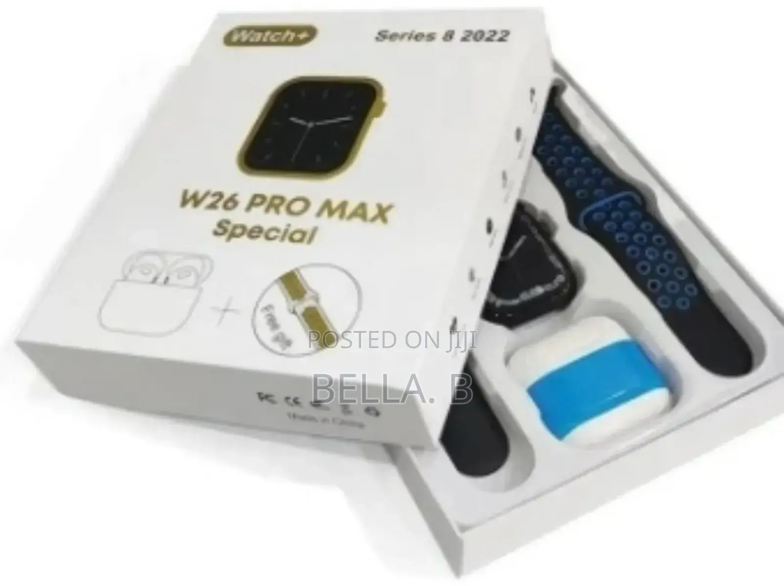 W26 Pro Max Smart Watch Bright and Clear Touchscreen
