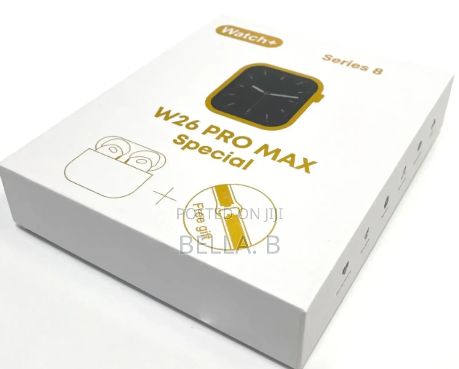 W26 Pro Max Smart Watch Bright and Clear Touchscreen