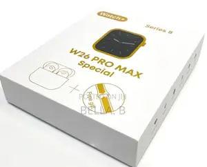 W26 Pro Max Smart Watch Bright and Clear Touchscreen