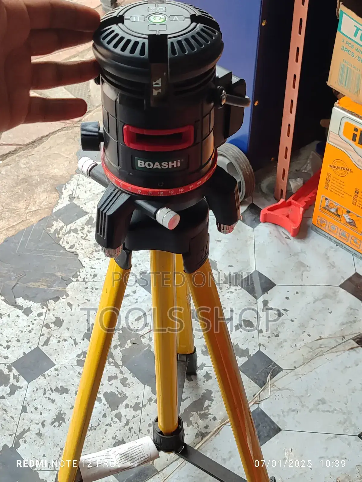 Boashi Lezer Level Meter