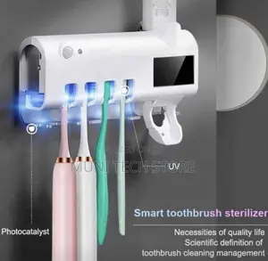 Uv Automatic Toothpaste Dispenser Toothbrush Sterilizer