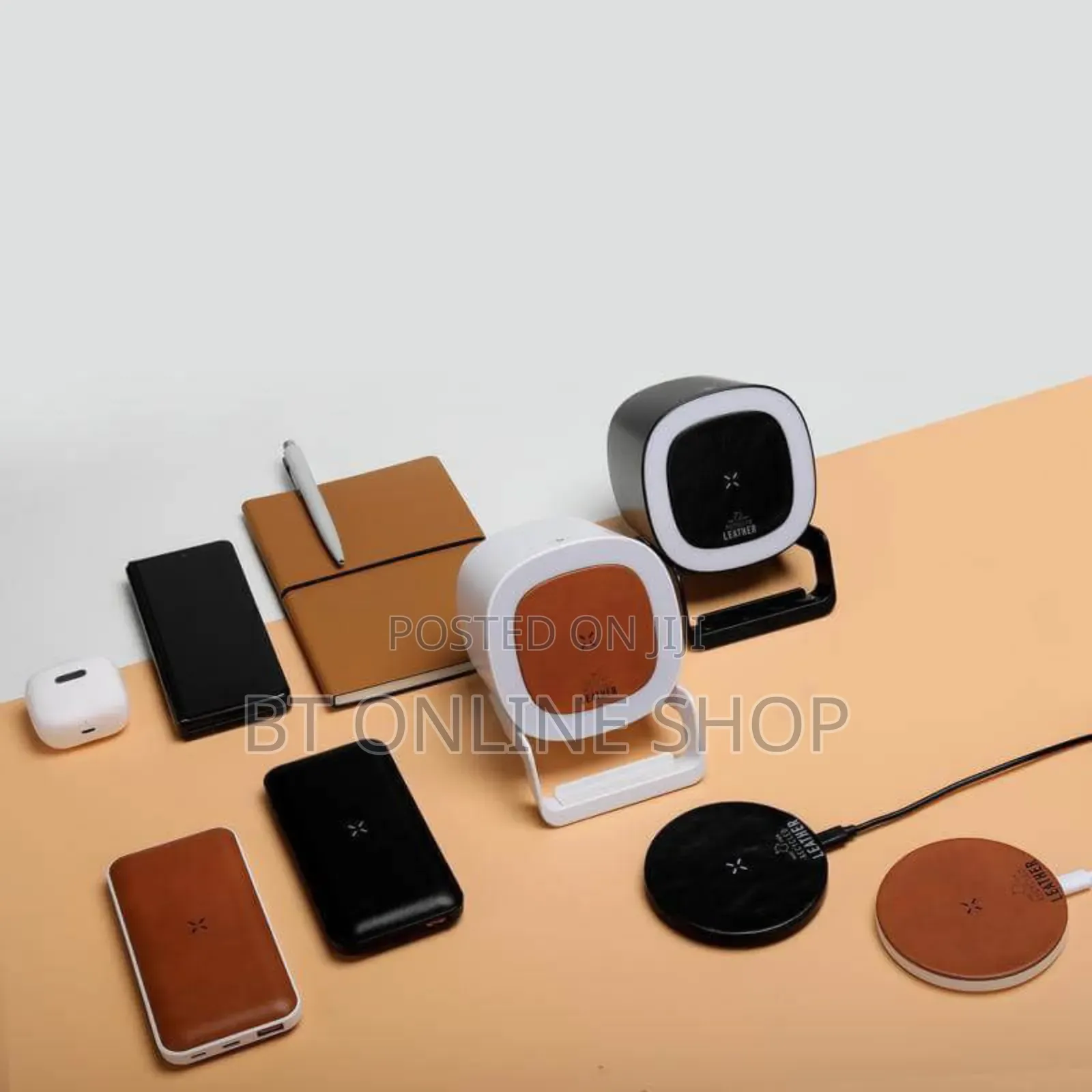 Albeck Recycled Leather Powerbank