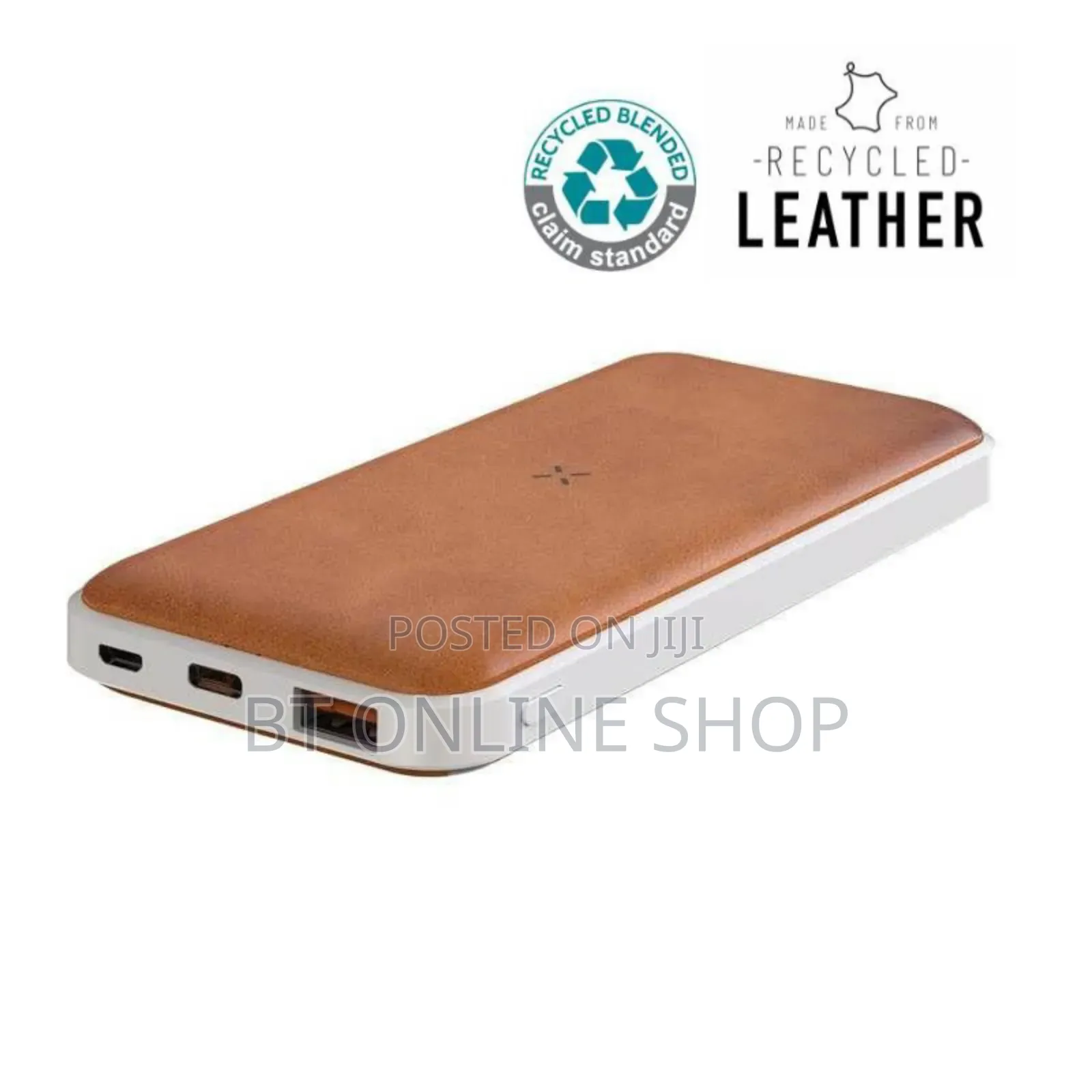 Albeck Recycled Leather Powerbank
