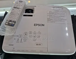 Photo - Epson Projector 
Model: Eb-X51
Has: Bag Remote 
Model Name