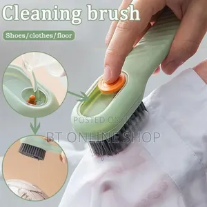 Multi-Functional Shoe Cleaning Brush With Soap Dispenser