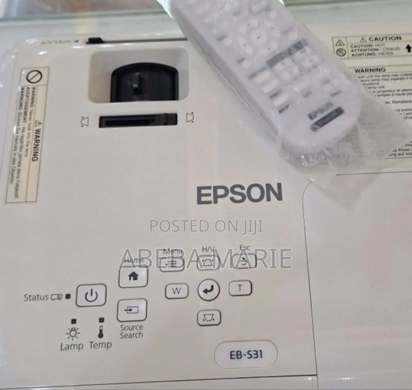 Epson Projector Model Name: Eb-S31 Has