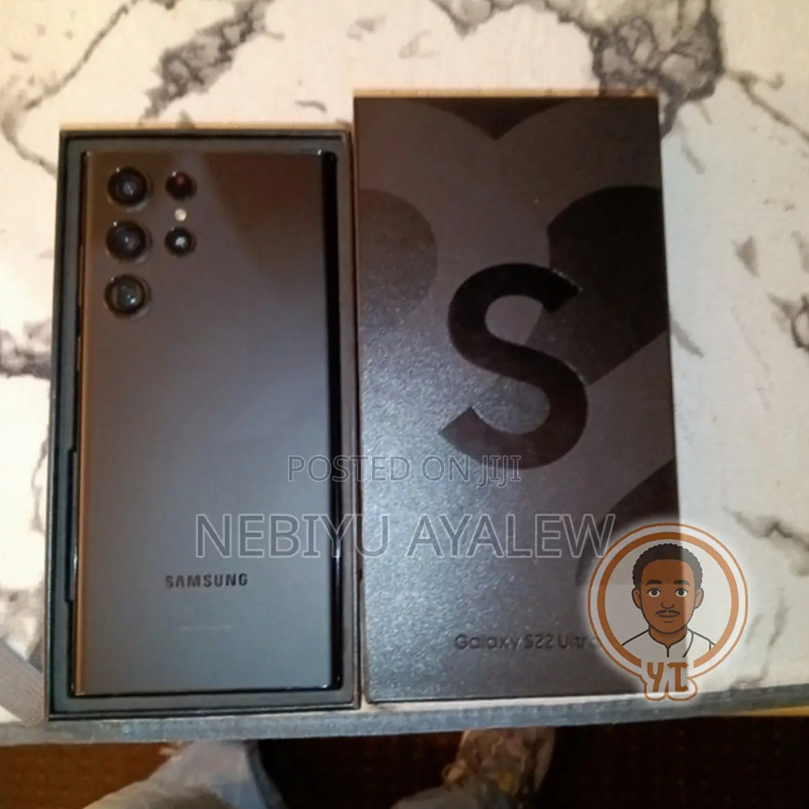 New Samsung Galaxy S22 Ultra 5G 128 GB Black