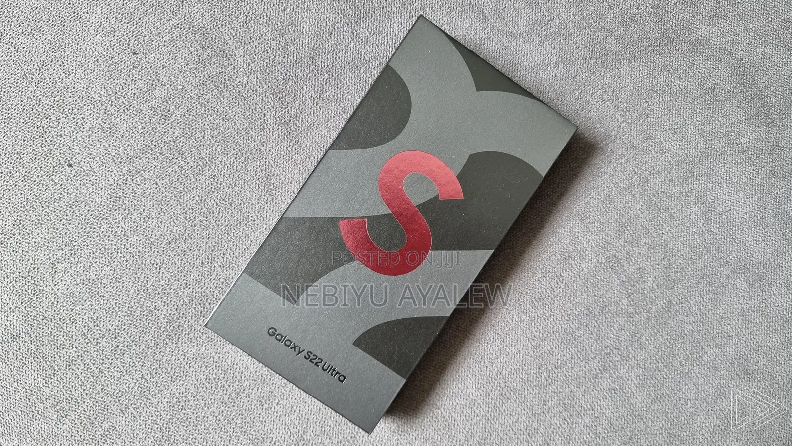 New Samsung Galaxy S22 Ultra 5G 128 GB Black