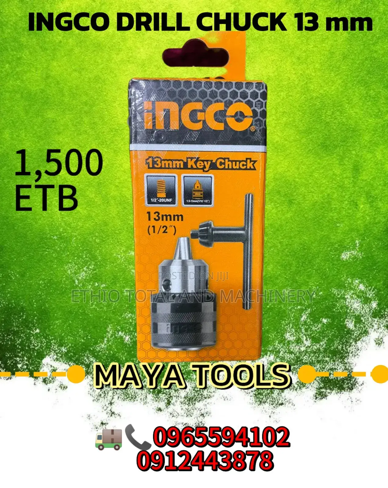 Drill Chuck 13 Mm Ingco