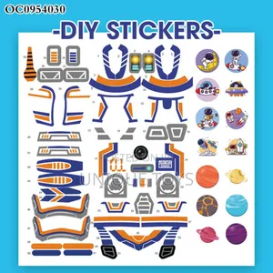 Transparent Diy Gear Action Robot