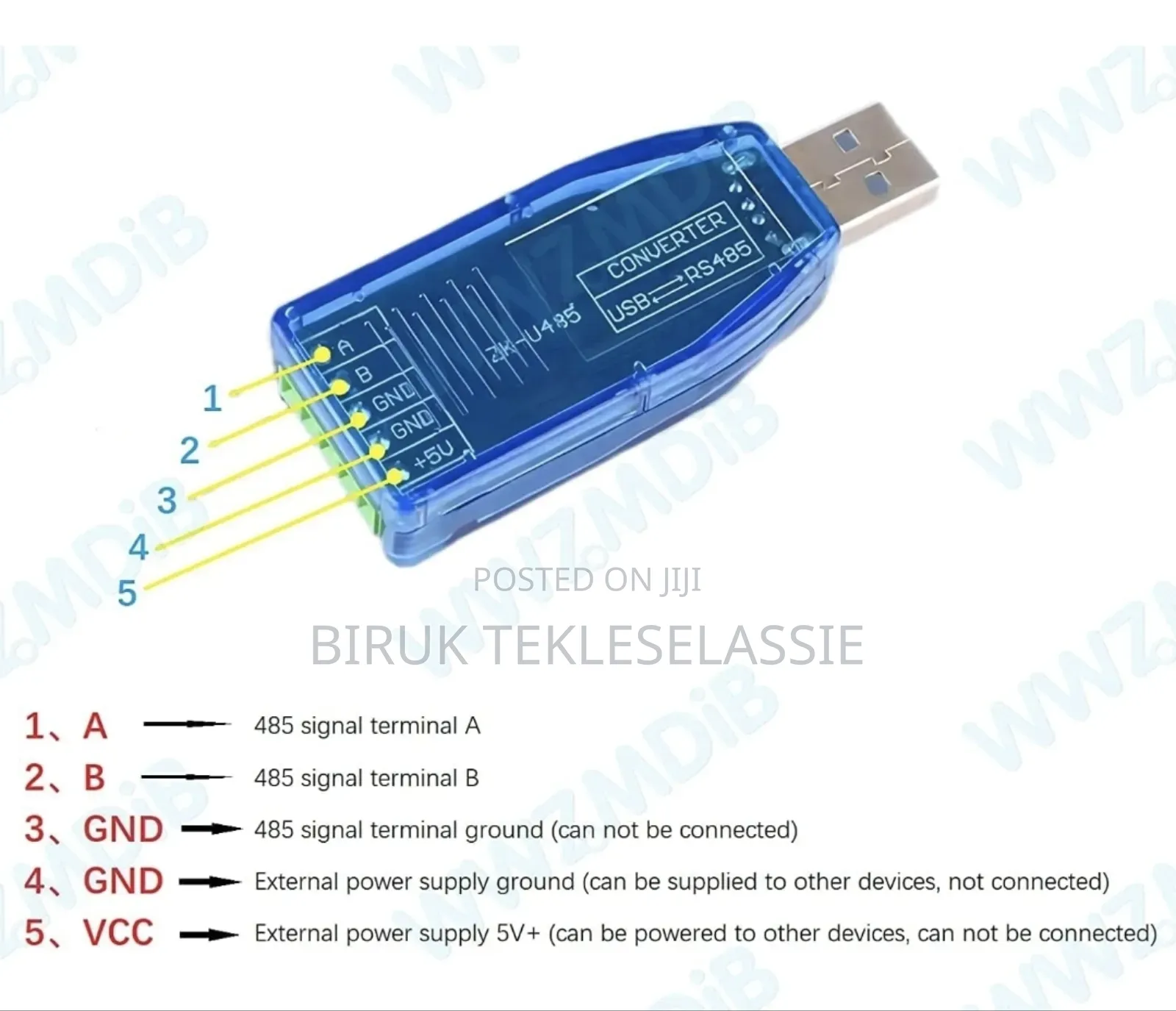Industrial Usb to Rs485 Converter