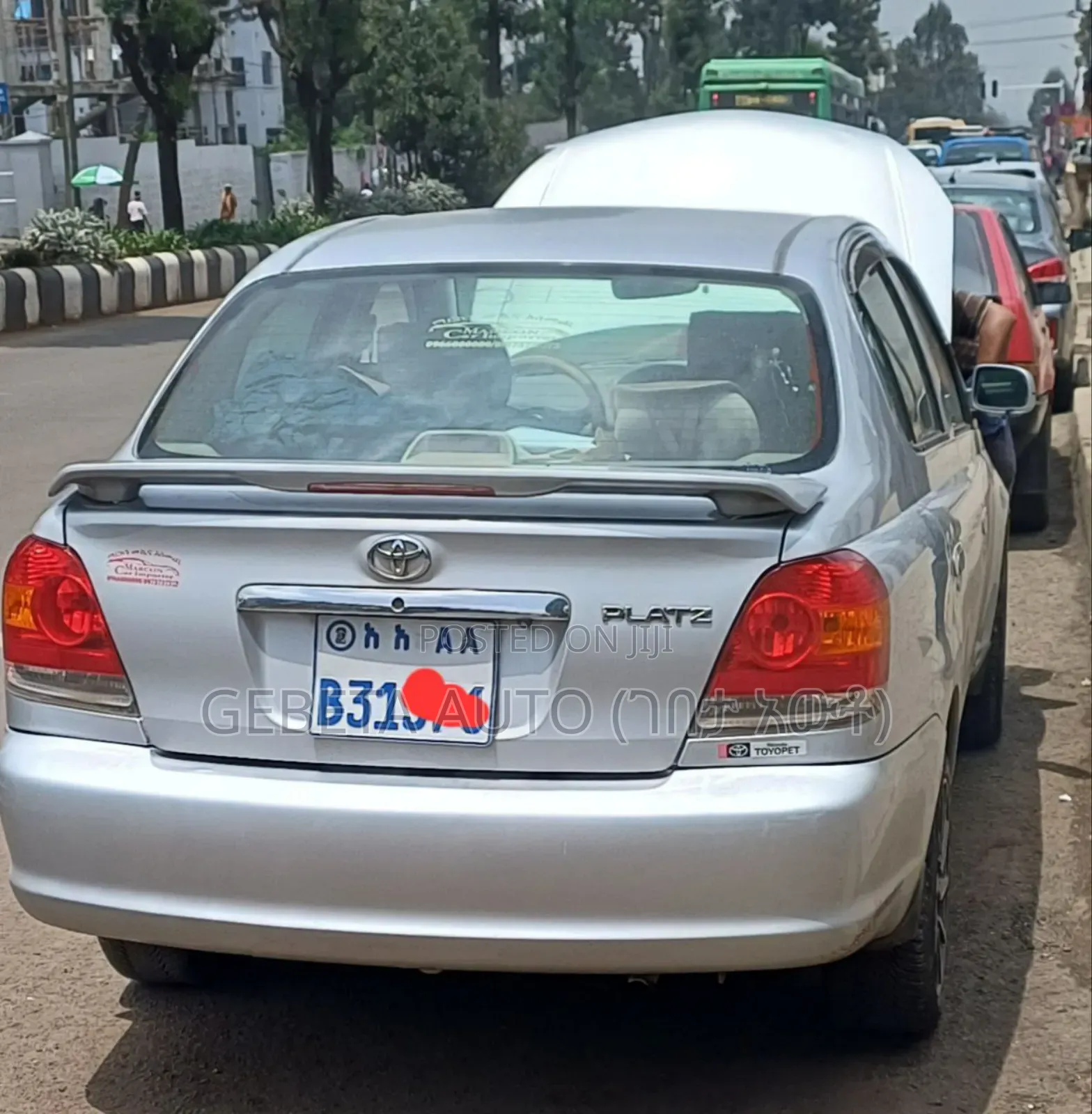 Toyota Platz 2005 Silver