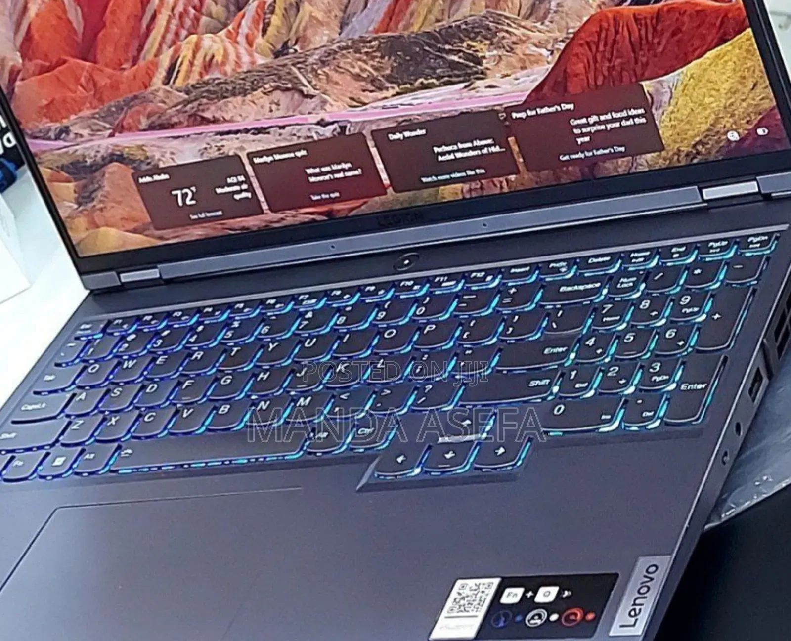 New Laptop Lenovo Legion 5 16GB AMD Ryzen 7 SSD 512GB