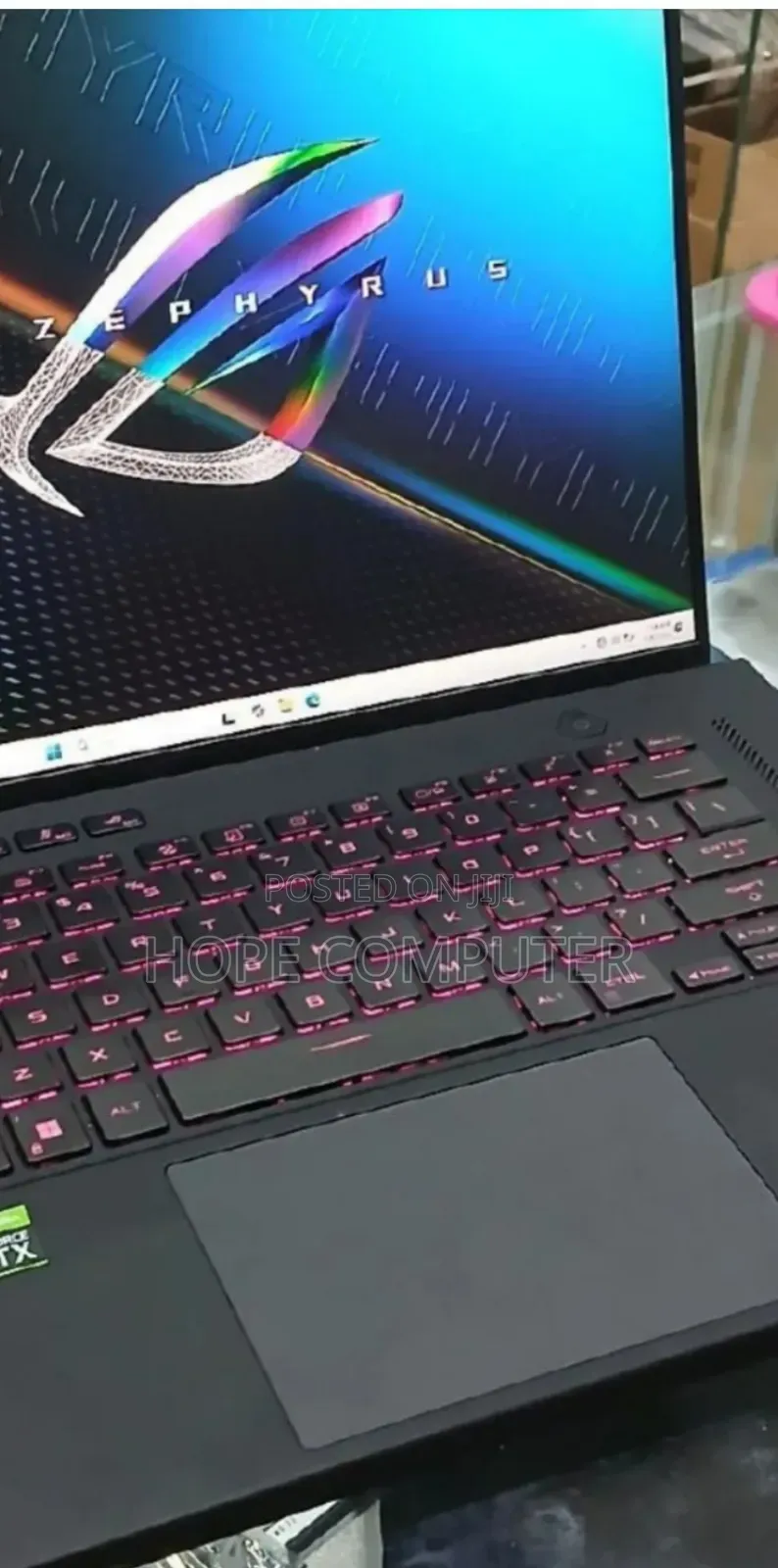 New Laptop Asus ROG Zephyrus G15 16GB Intel Core I7 SSD 1T