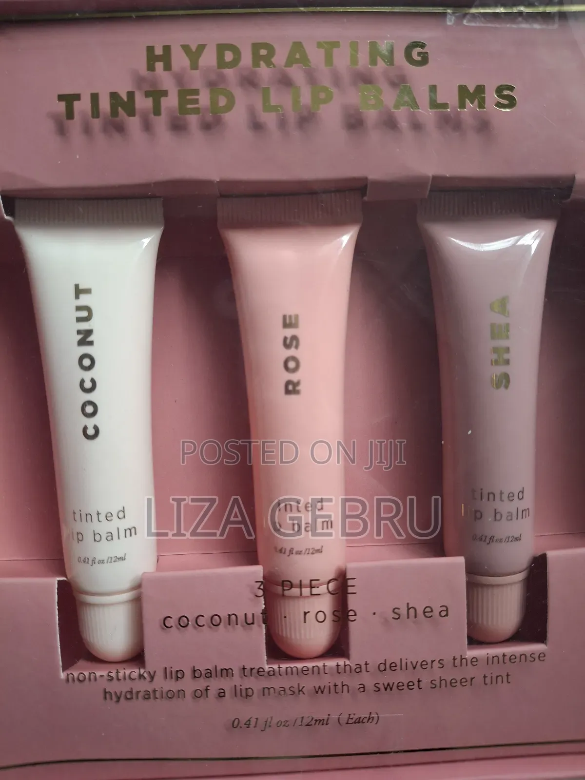 Hydrating Lip Balm. All the Three With 1500 Birr