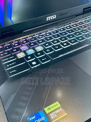 New Laptop MSI Crosshair 17 16GB Intel Core I7 SSD 1T