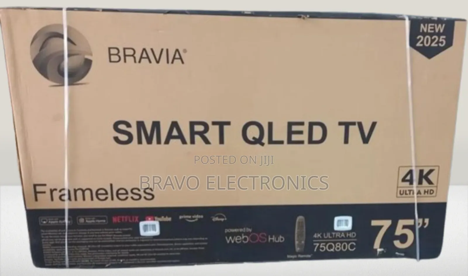 "Big Screen, Bravia 75” Ultra Hd Tv – Limited Stock!"