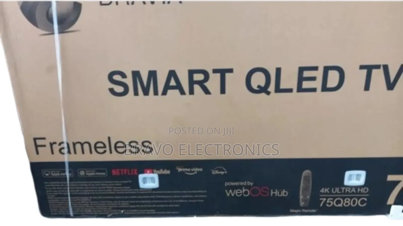 "Big Screen, Bravia 75” Ultra Hd Tv – Limited Stock!"