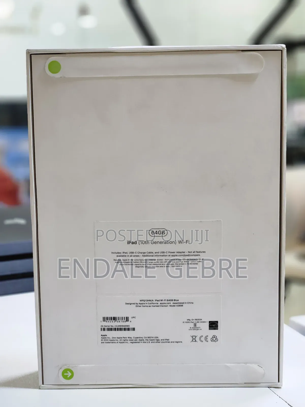 New Apple iPad Air 11 (2024) 64 GB Gray