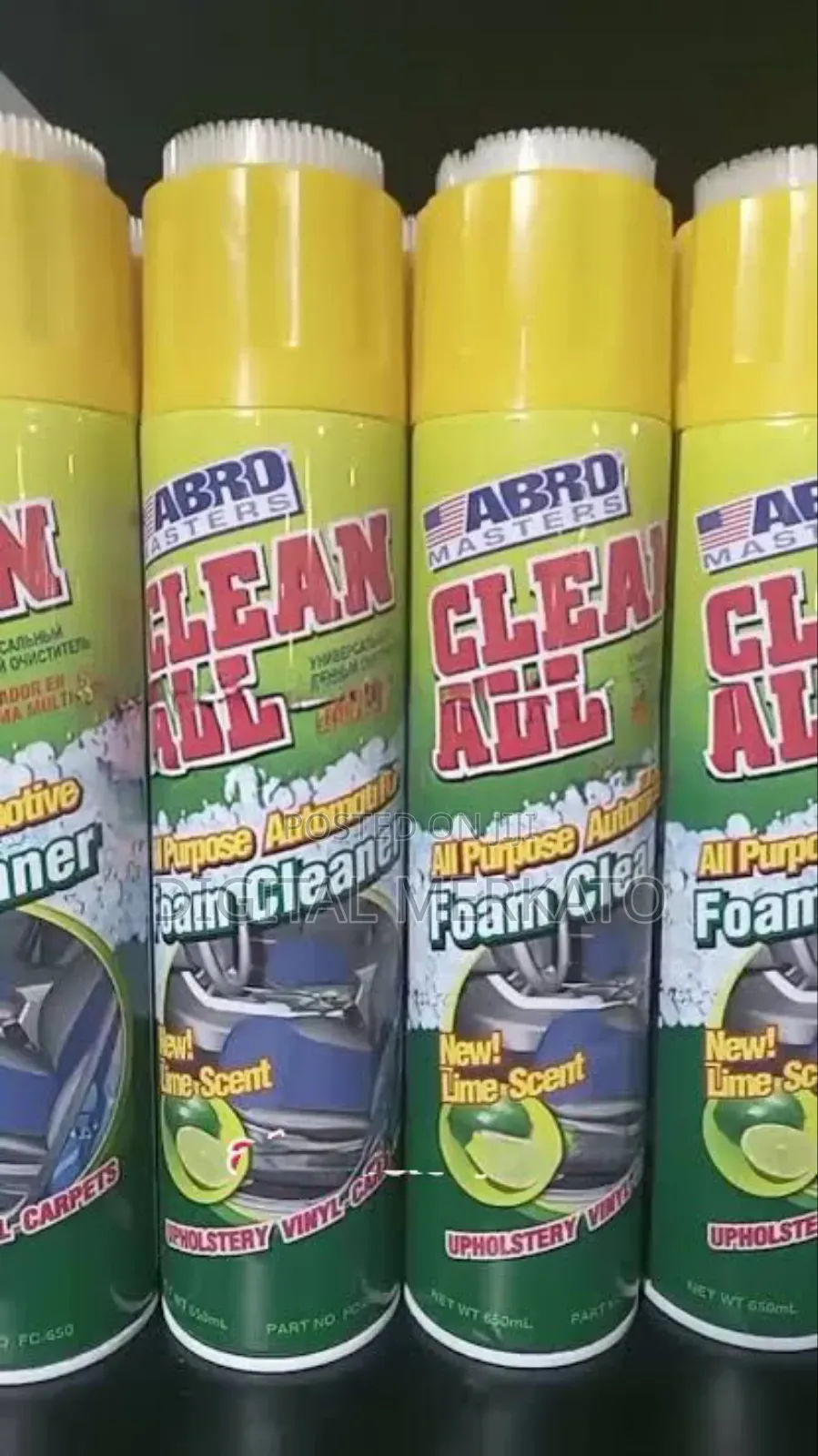 Universal Foam Cleaner All Purpose Automotive