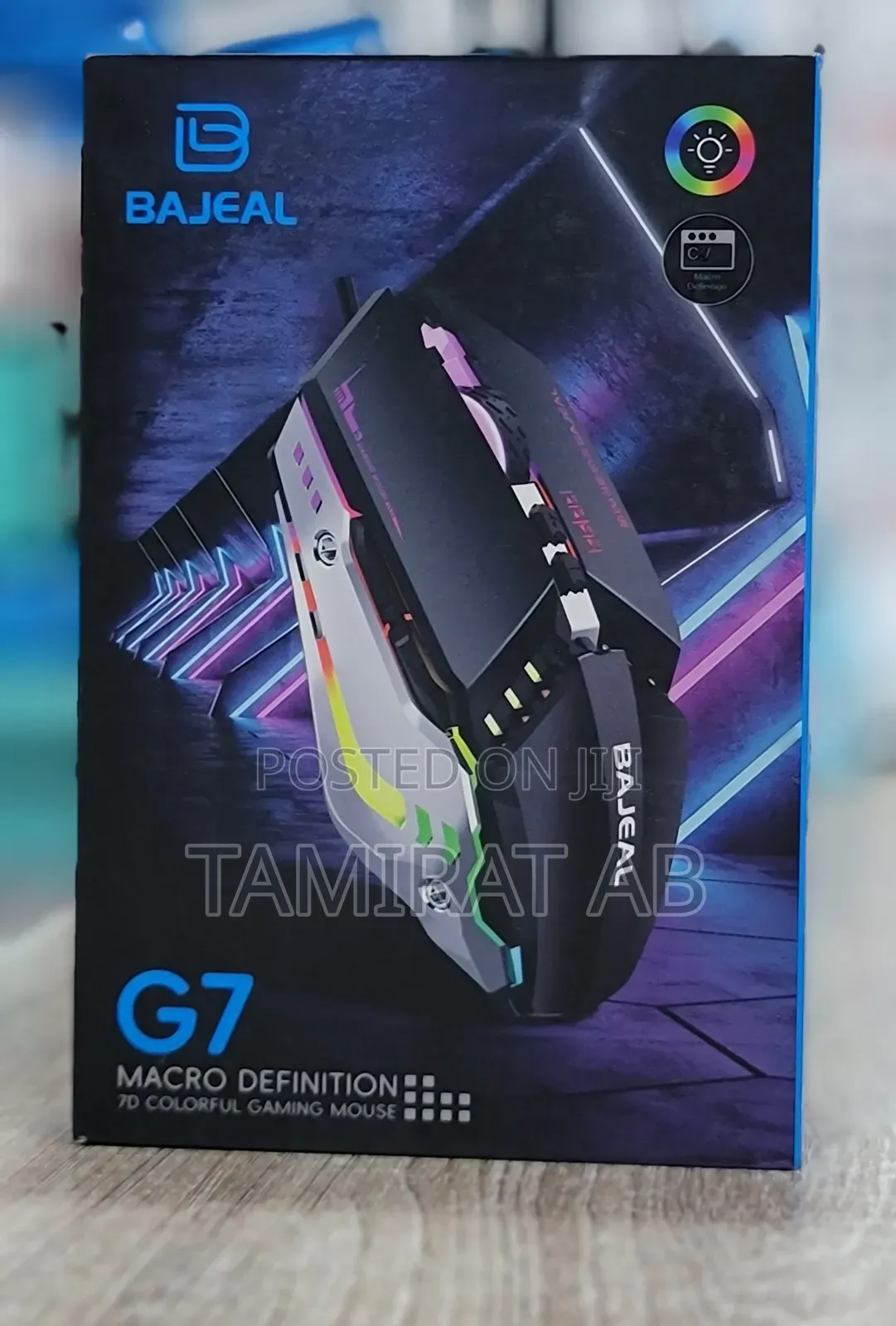 G7 Wired Gaming Mouse 7 Buttons 3600 Dpi Led Optical