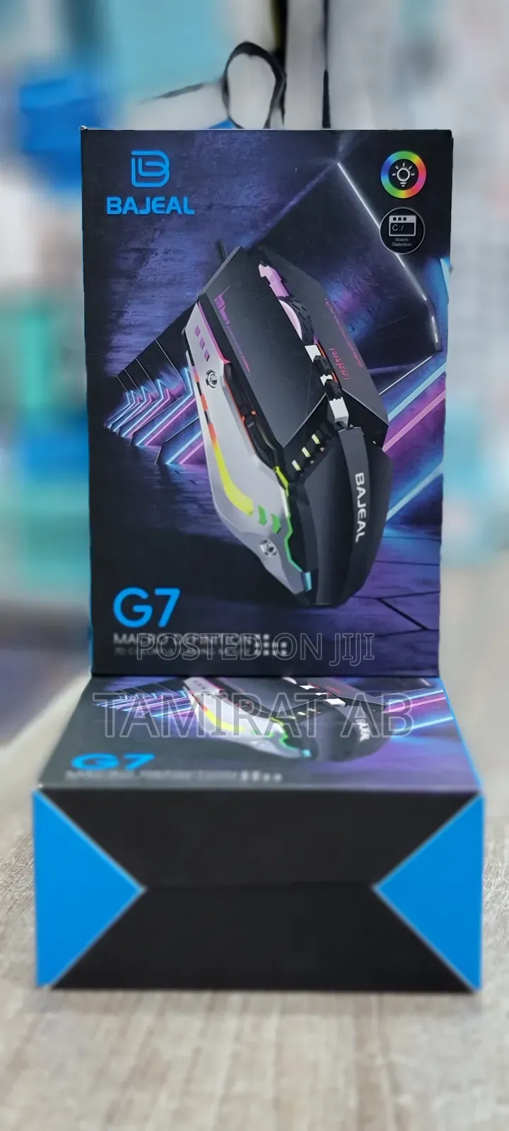 G7 Wired Gaming Mouse 7 Buttons 3600 Dpi Led Optical