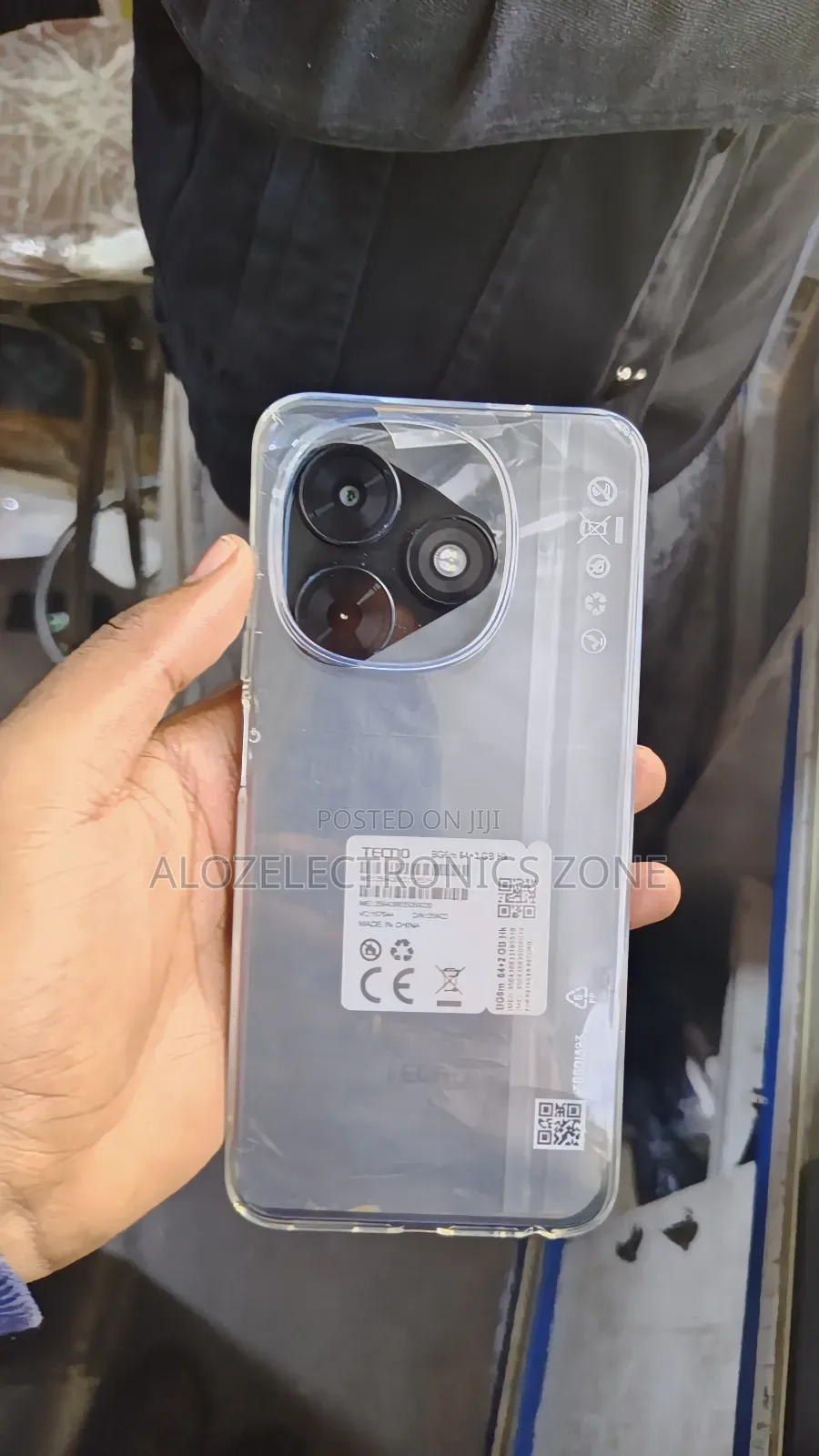 New Tecno Pop 10C 64 GB Black