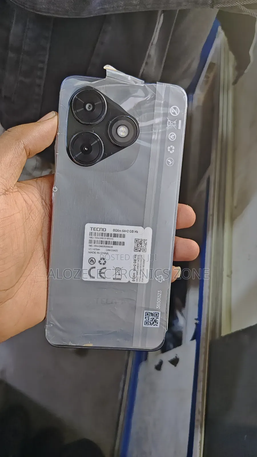 New Tecno Pop 10C 64 GB Black