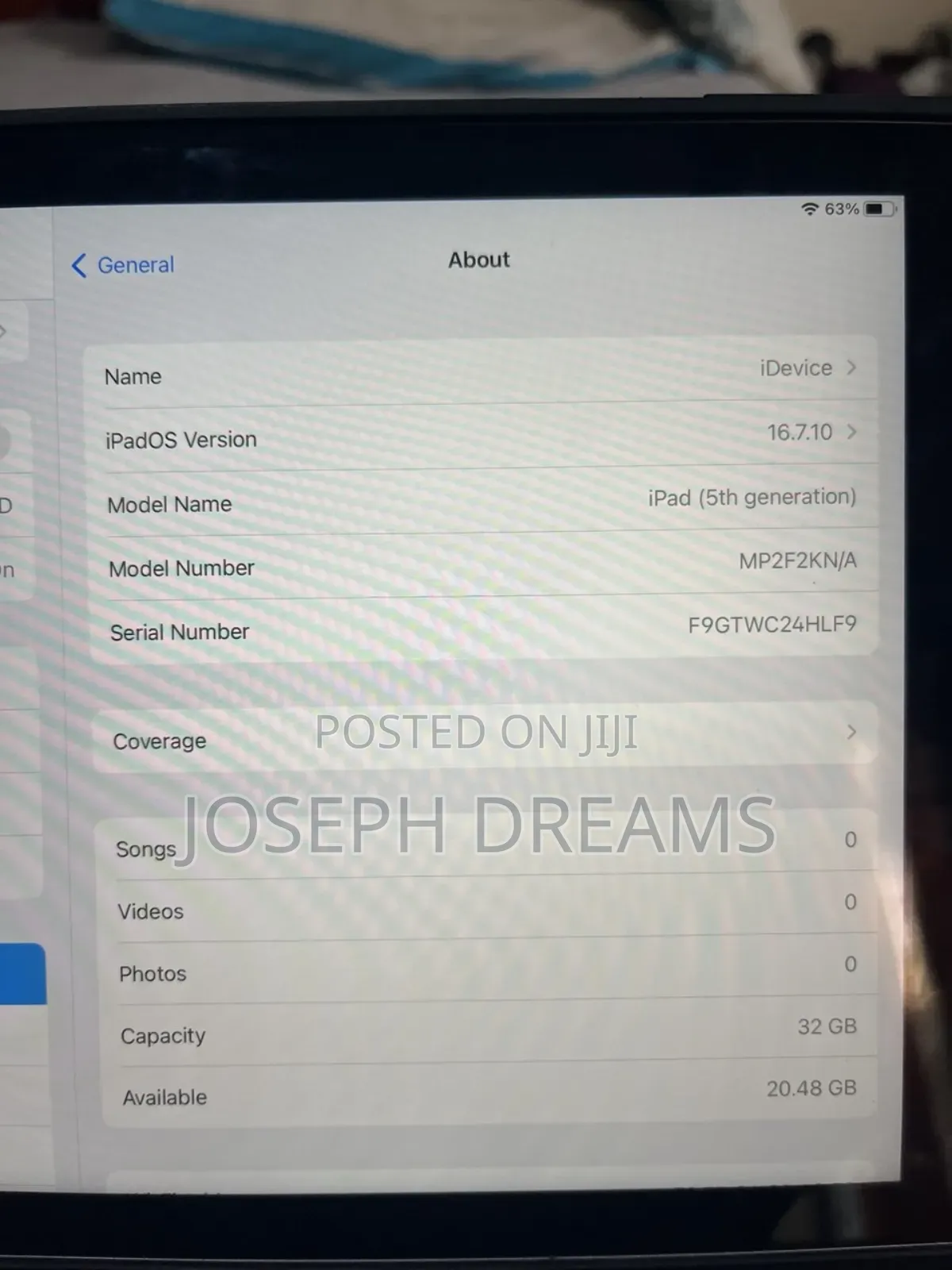 Apple iPad 10.2 (2020) Wi-Fi 32 GB Black