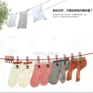 Clothes Hanger With Clips