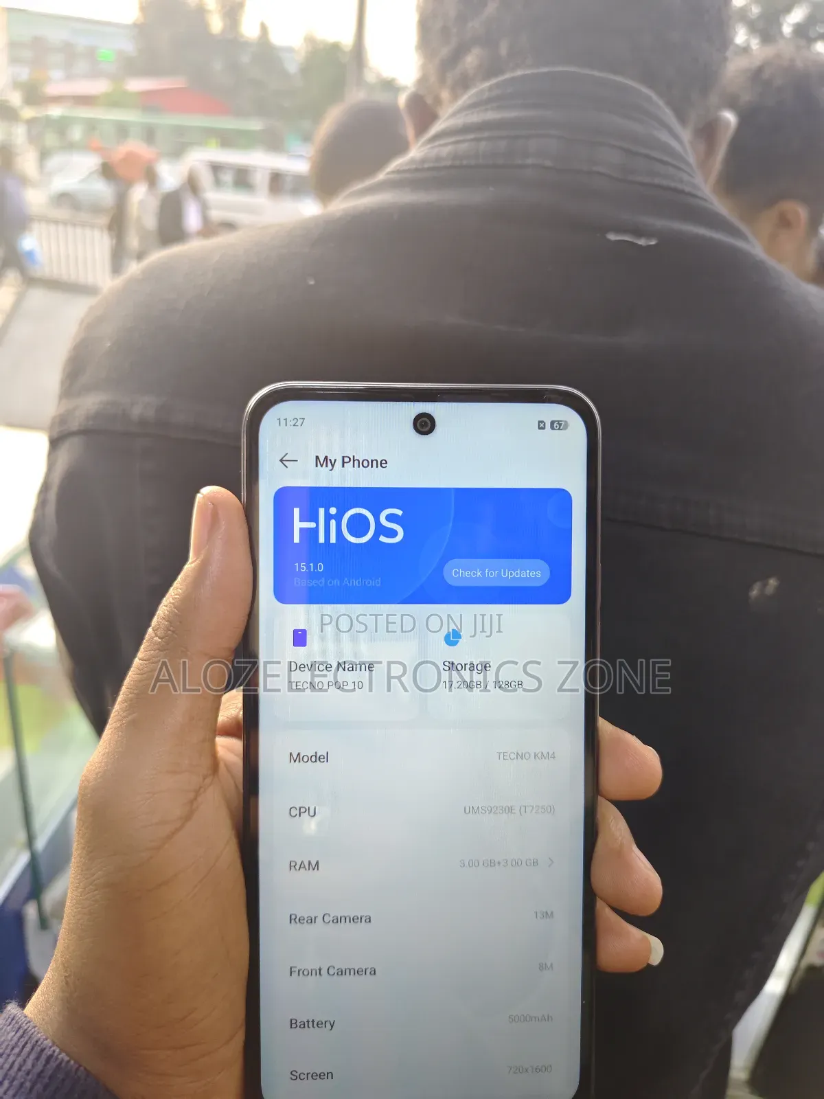 New Tecno Pop 10 128 GB Black