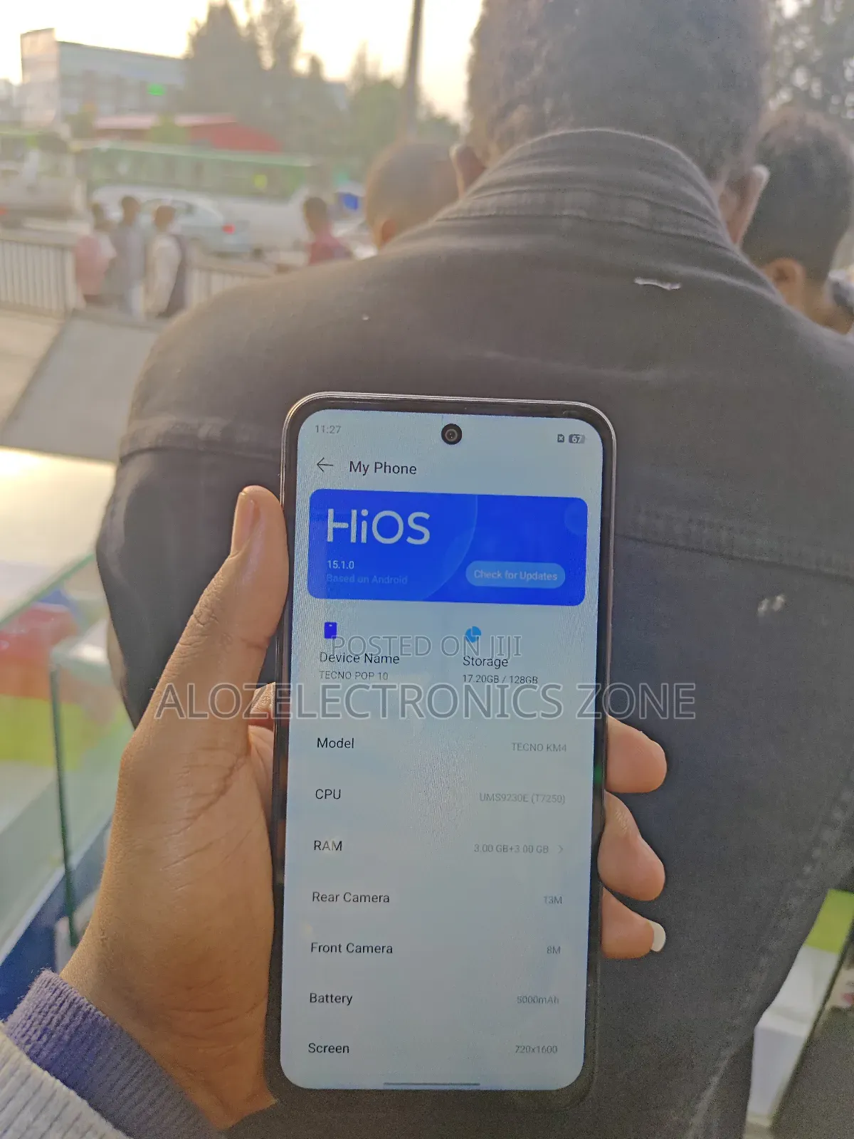 New Tecno Pop 10 128 GB Black