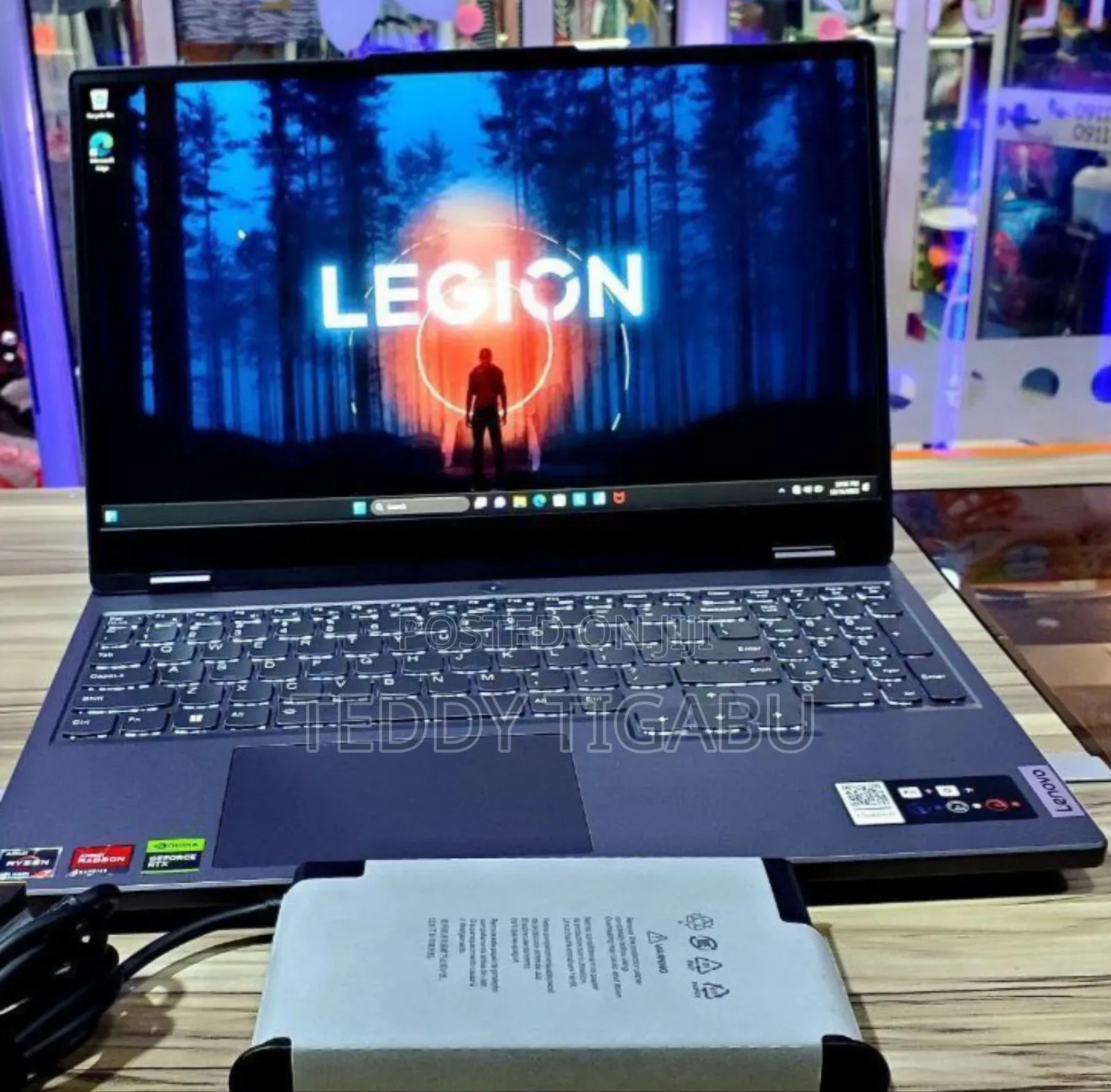 New Laptop Lenovo Legion 5 16GB AMD Ryzen 5 SSD 1T