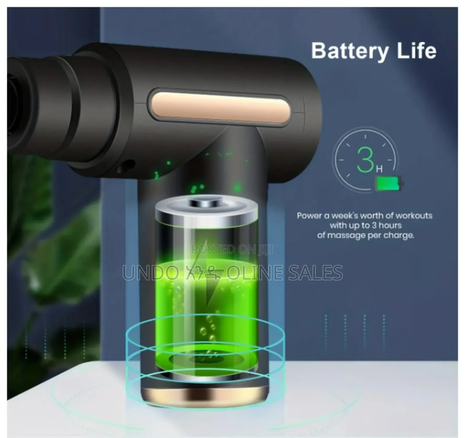 Portable Fasical Massage Gun