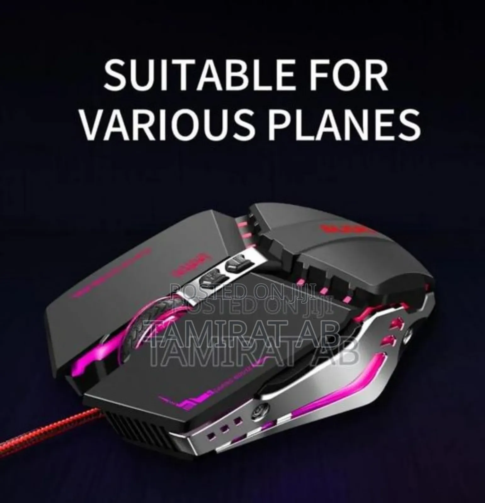 G7 Wired Gaming Mouse 7 Buttons 3600 Dpi Led Optical