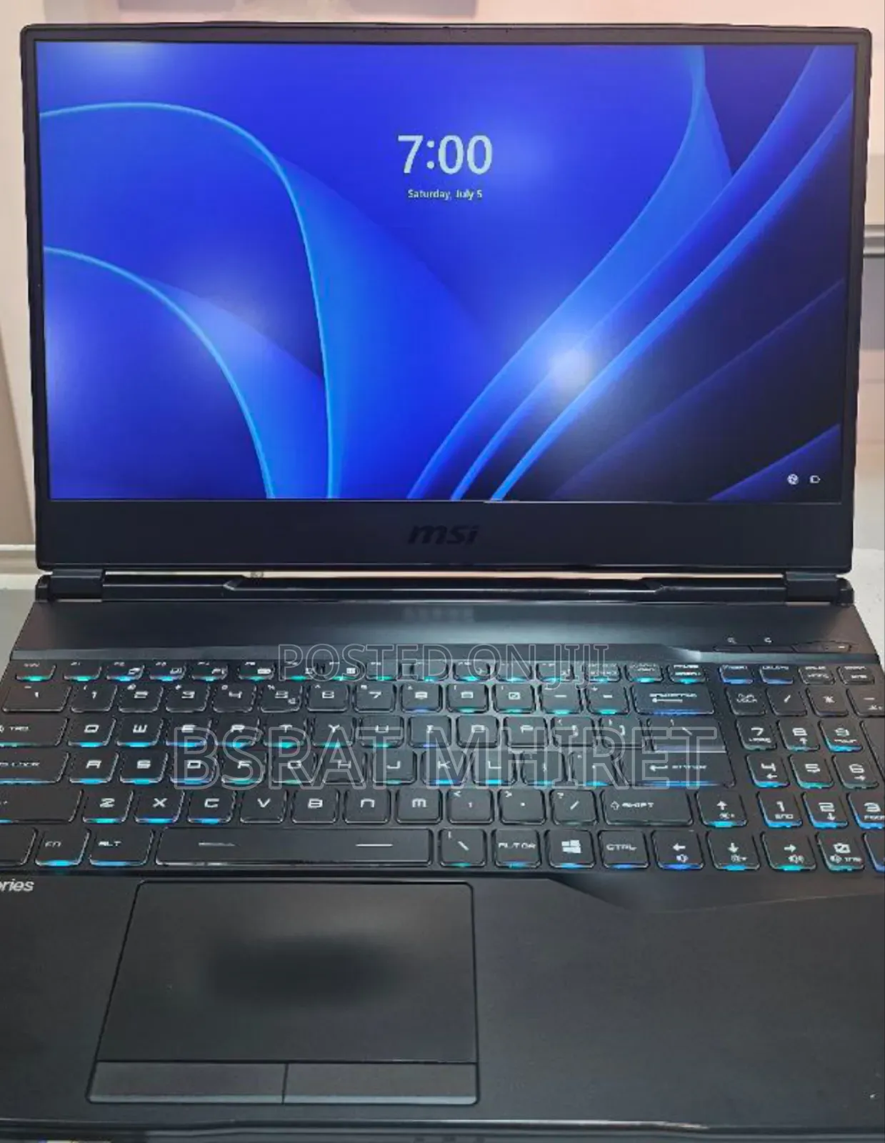 New Laptop MSI GF63 16GB Intel Core I7 SSD 1T