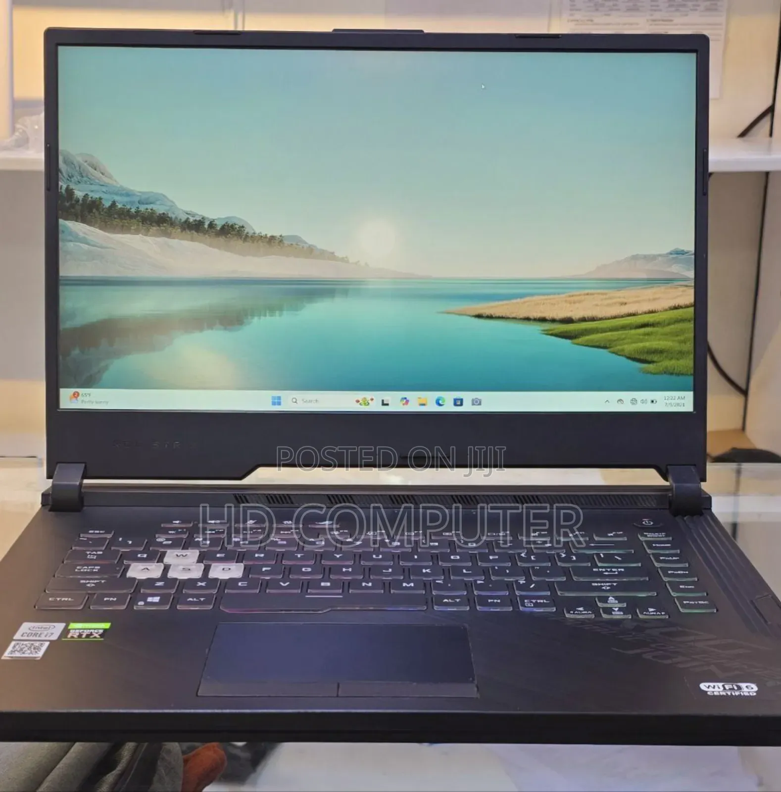 New Laptop Asus ROG Strix G15 16GB Intel Core I7 SSD 1T