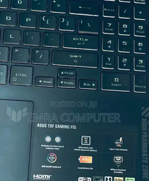 New Laptop Asus TUF Dash F15 16GB Intel Core I7 SSD 512GB