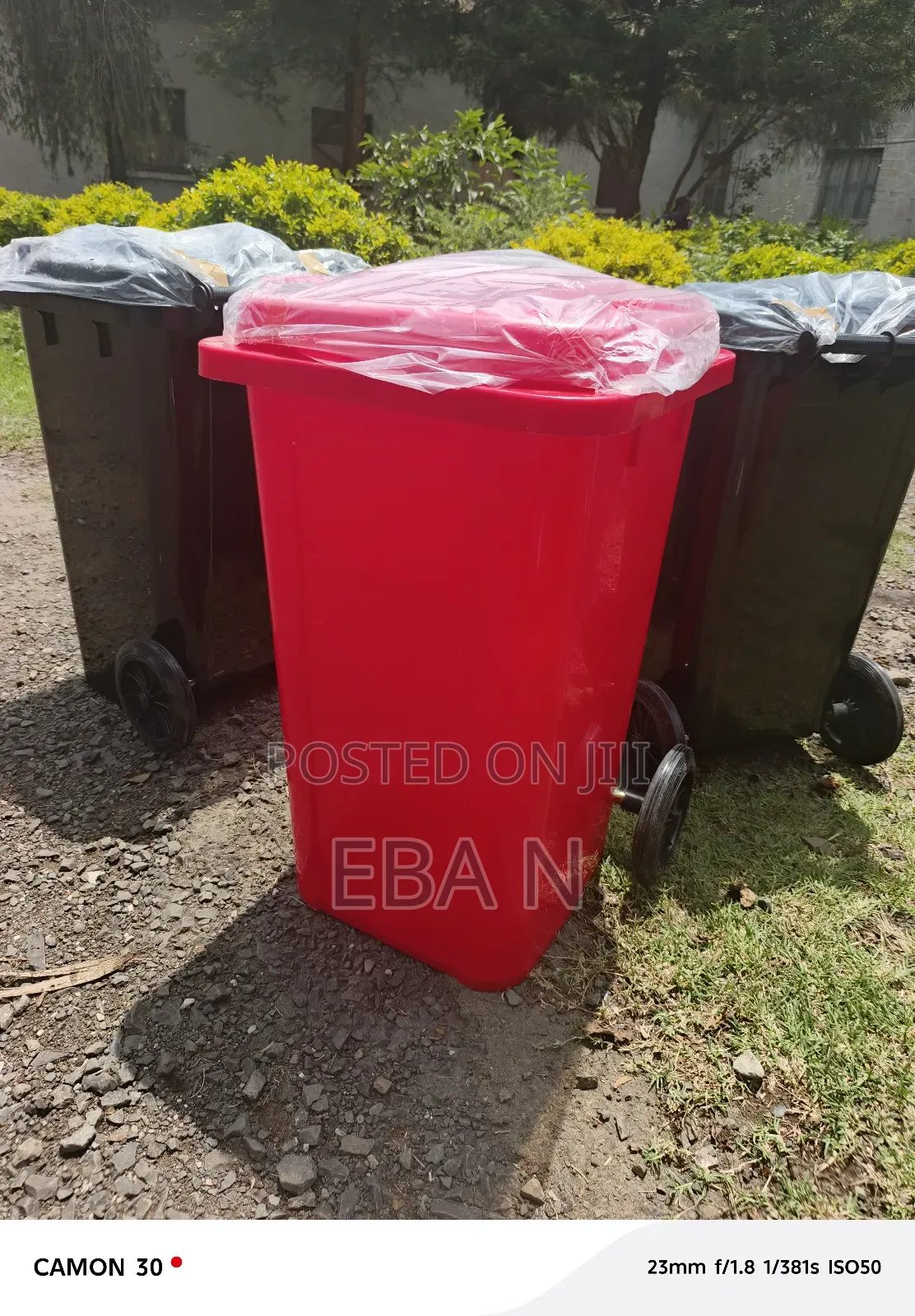 Plastic Trash Bin