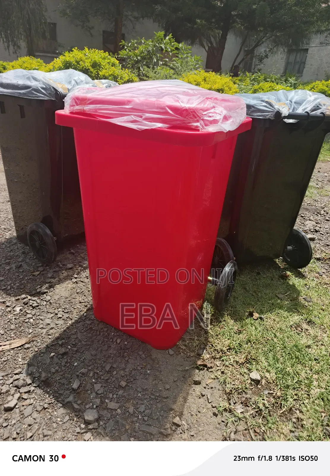 Plastic Trash Bin