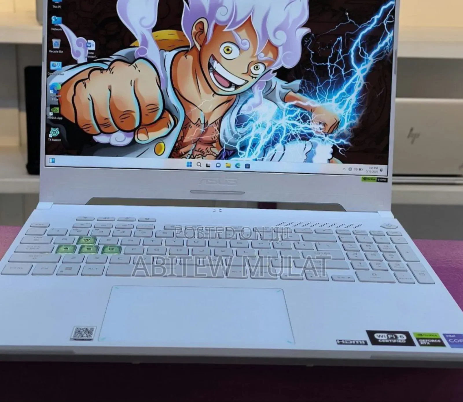 New Laptop Asus TUF Gaming A15 16GB Intel Core I7 SSD 1T