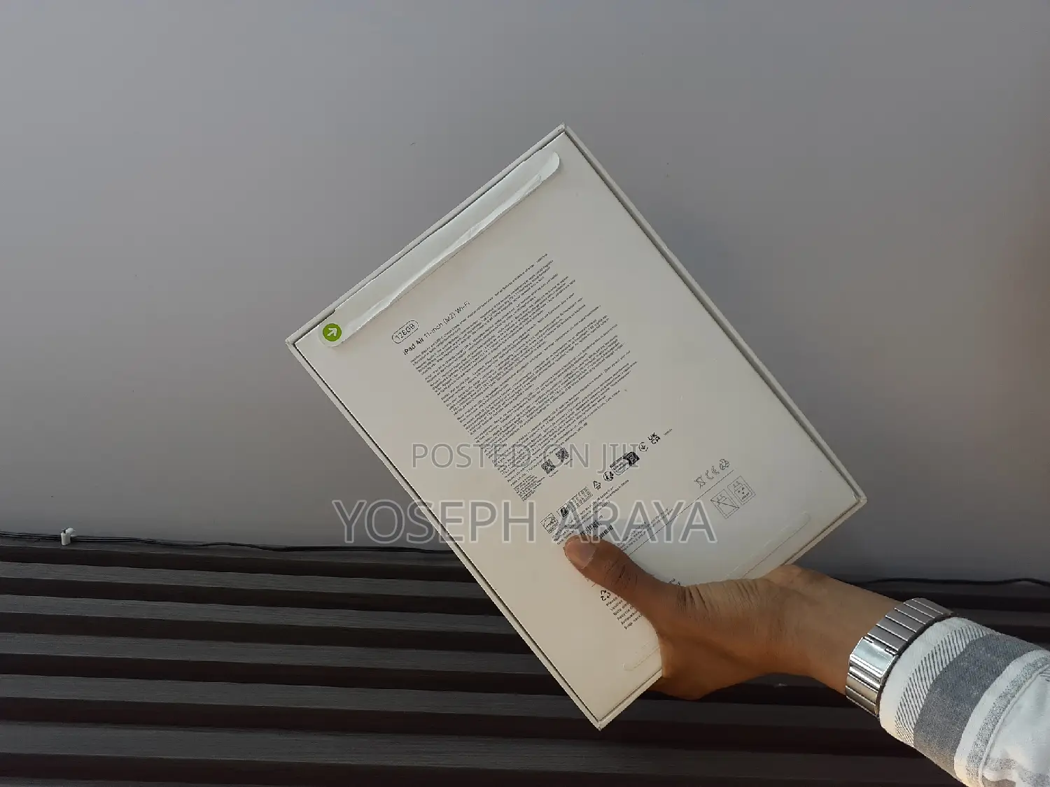 New Apple iPad Air 11 (2024) 128 GB Black