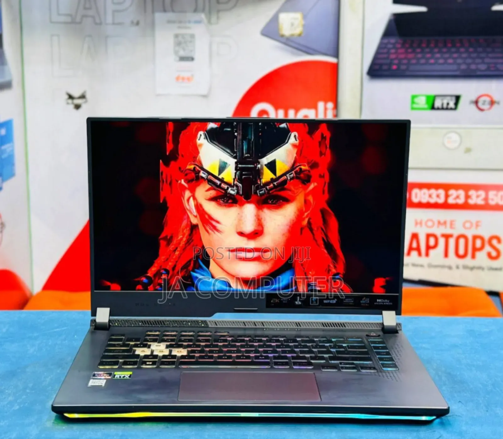 New Laptop Asus ROG Strix G16 G614 16GB AMD Ryzen 9 SSD 512GB