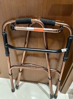 Photo - Walker Portable Light戶٦four Feet Sliver Flat Steel Walker