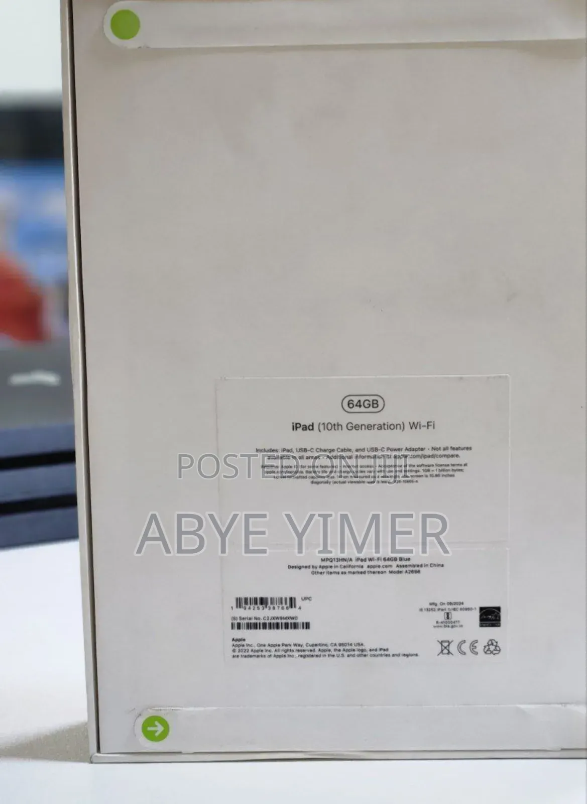 New Apple iPad 10.2 (2021) 64 GB Silver