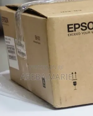 Epson Projector Brand New 
With Cartoon 
Model Name: E