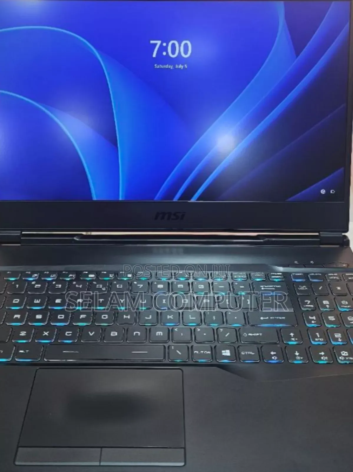 New Laptop MSI Pulse GL66 16GB Intel Core I7 SSD 1T