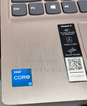 New Laptop Lenovo Ideapad 3 8GB Intel Core I3 SSD 256GB