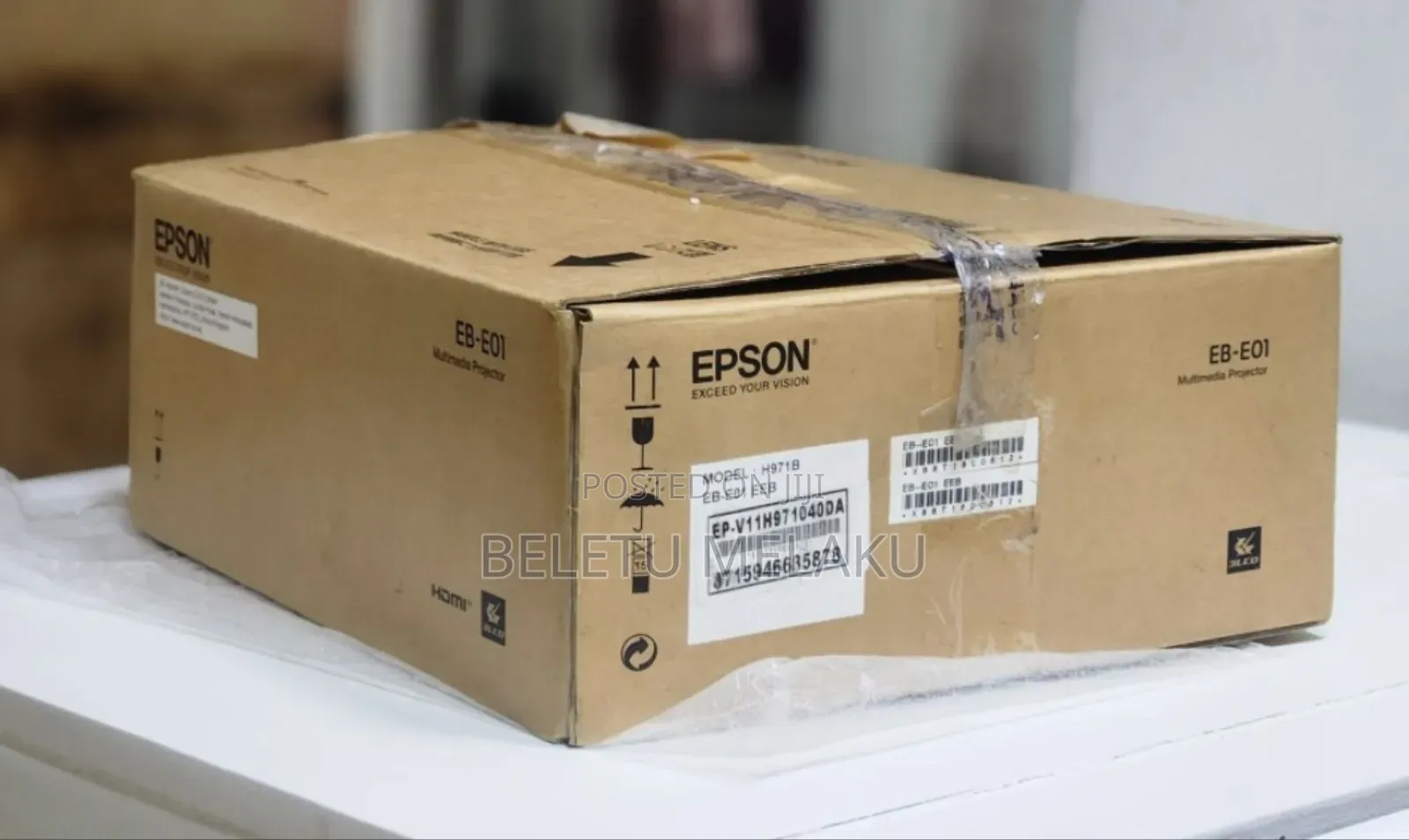 Epson Projector Brand New With Cartoon
